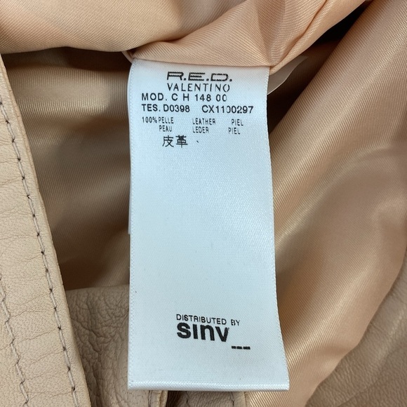 R.E.D Valentino Jacket Women's European 38/US 8 Soft Pink - Picture 8 of 10